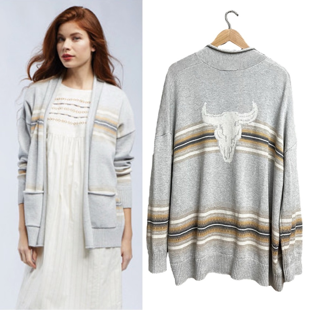 Pendleton Western Horizons Cardigan in Gray Multi